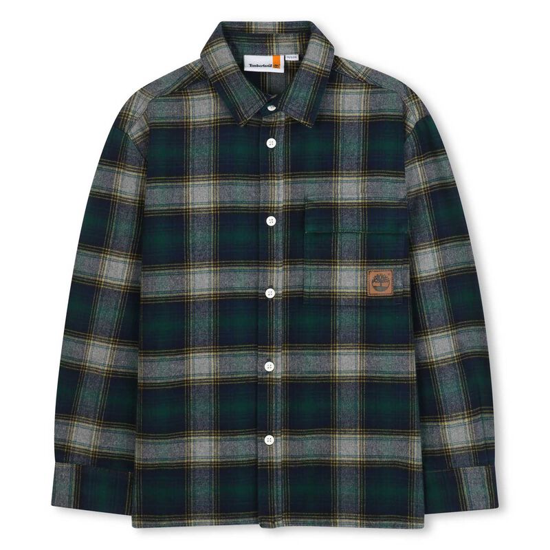 Timberland Check Shirt 4Y-6Y image number 0